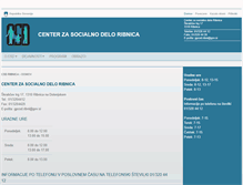 Tablet Screenshot of csd-ribnica.scsd.si